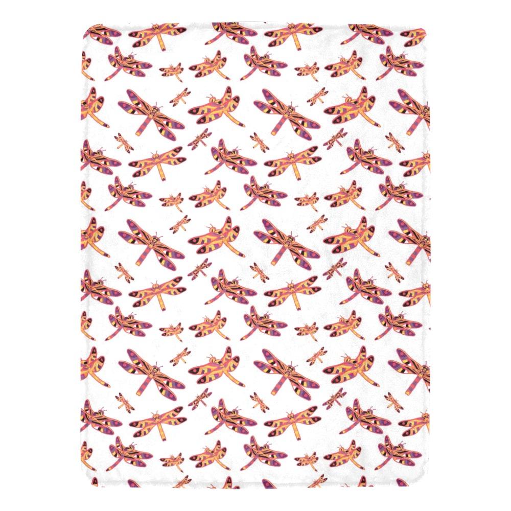 Gathering White Ultra-Soft Micro Fleece Blanket 60"x80" Ultra-Soft Blanket 60''x80'' e-joyer