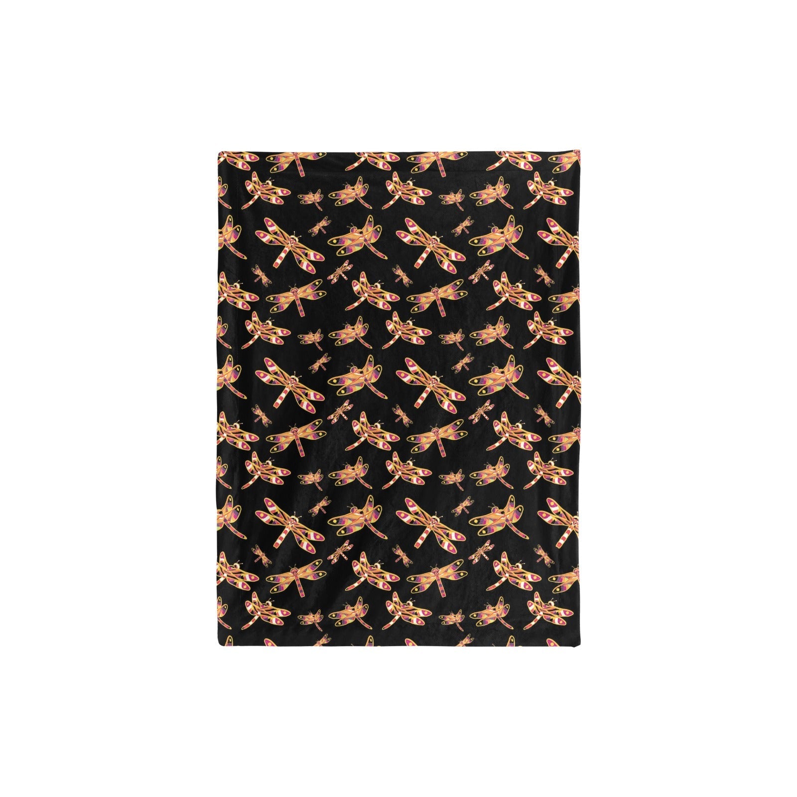 Gathering Yellow Black Baby Blanket 30"x40" Baby Blanket 30"x40" e-joyer
