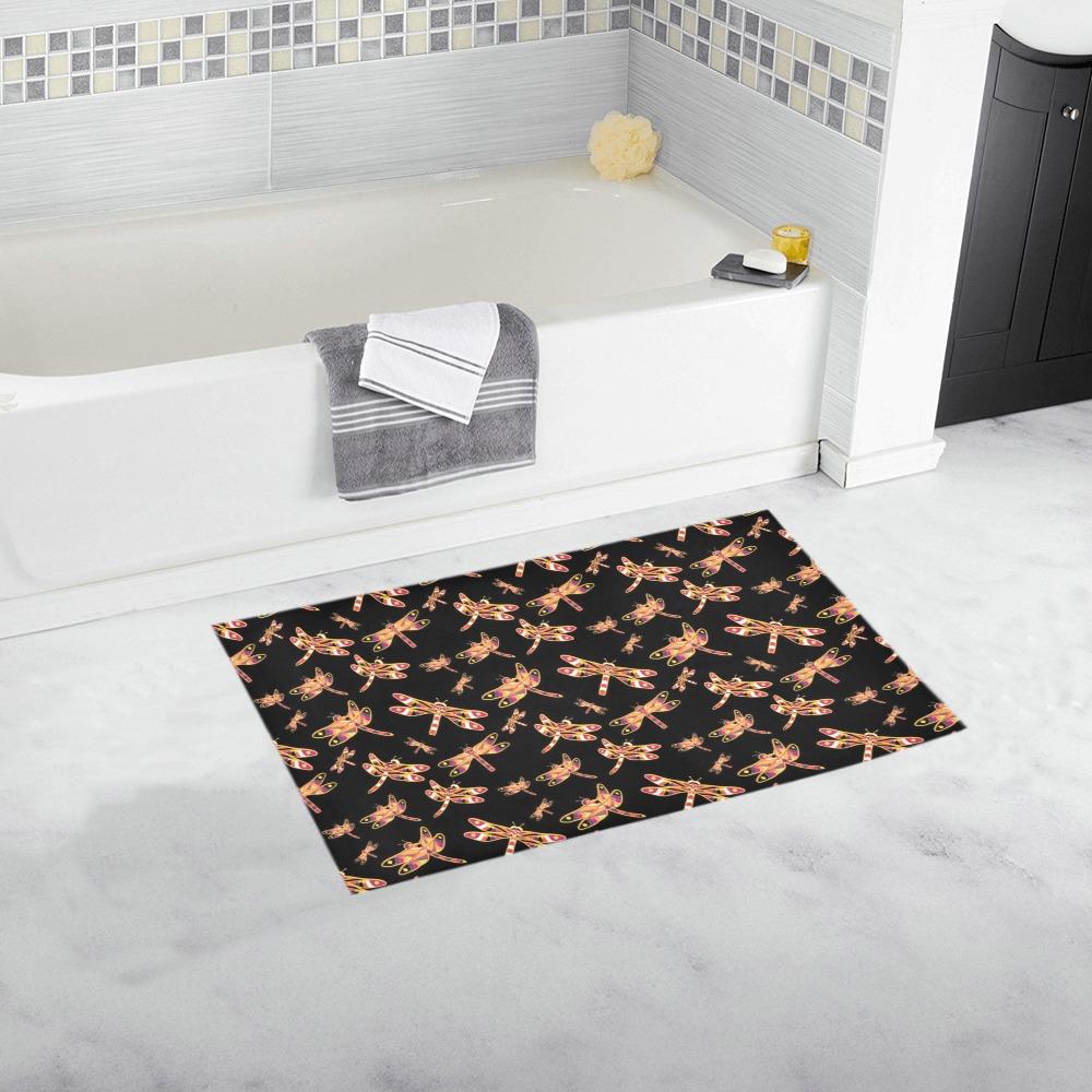 Gathering Yellow Black Bath Rug 16''x 28'' Bath Rug 16''x 28'' e-joyer