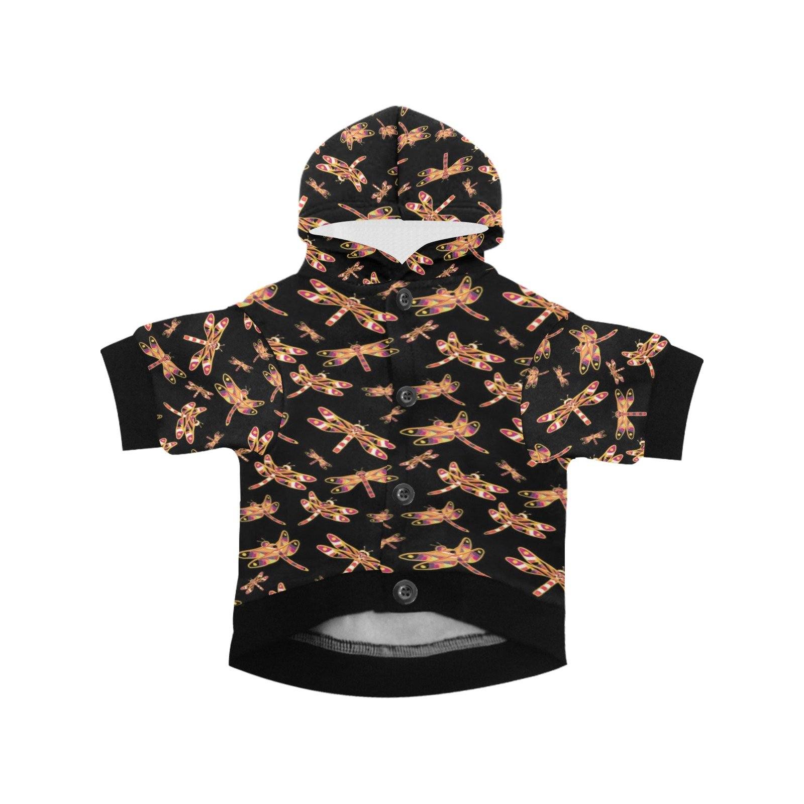 Gathering Yellow Black Pet Dog Hoodie Pet Dog Hoodie e-joyer