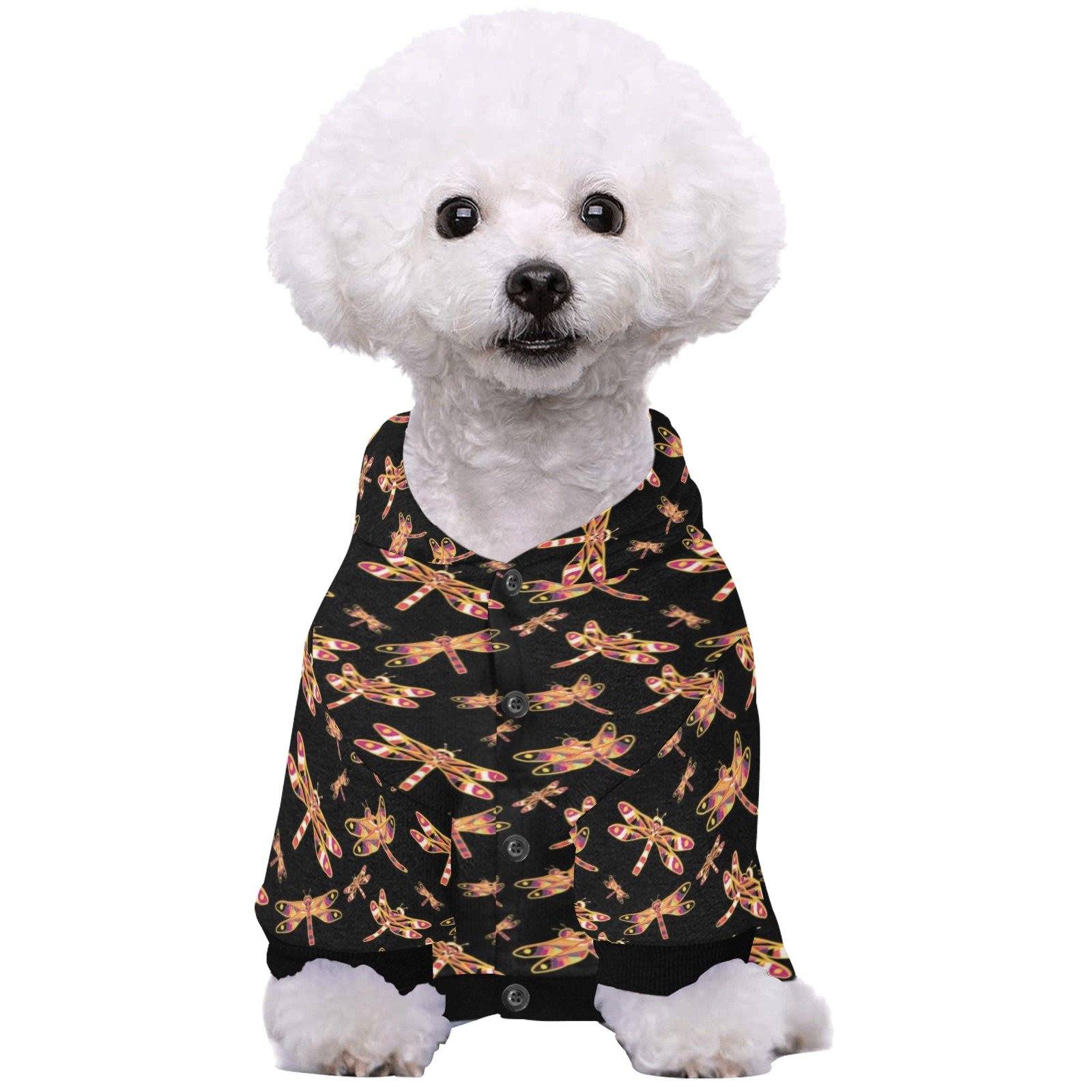Gathering Yellow Black Pet Dog Hoodie Pet Dog Hoodie e-joyer
