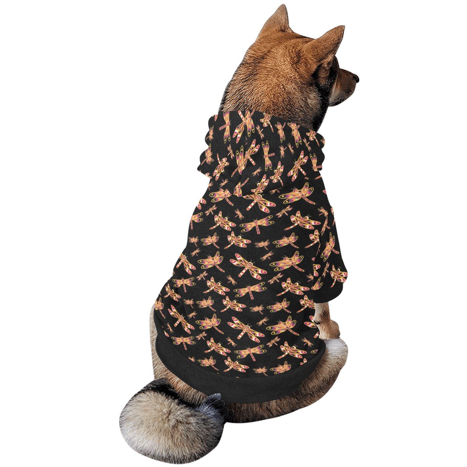 Gathering Yellow Black Pet Dog Hoodie Pet Dog Hoodie e-joyer