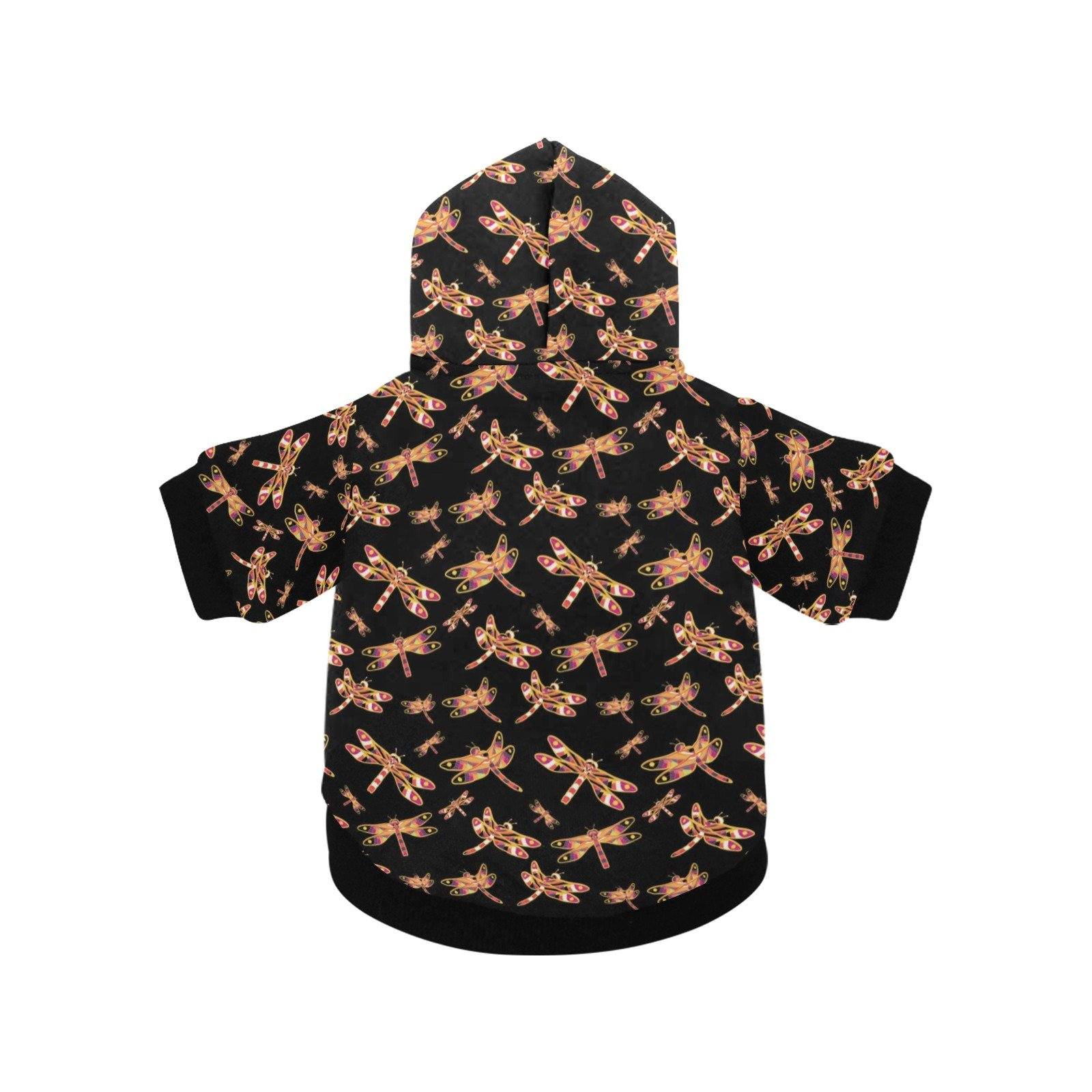 Gathering Yellow Black Pet Dog Hoodie Pet Dog Hoodie e-joyer