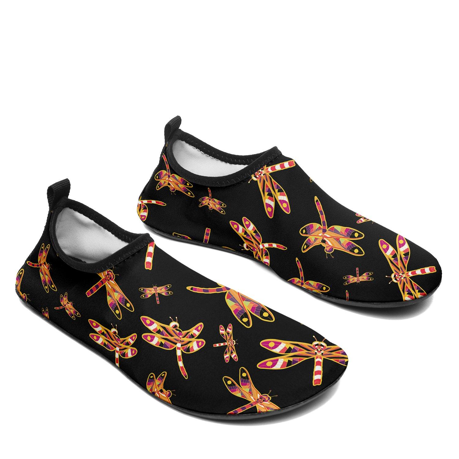 Gathering Yellow Black Sockamoccs Slip On Shoes Herman