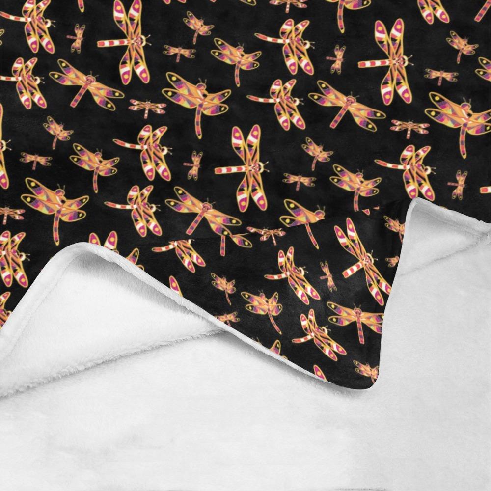 Gathering Yellow Black Ultra-Soft Micro Fleece Blanket 50"x60" Ultra-Soft Blanket 50''x60'' e-joyer