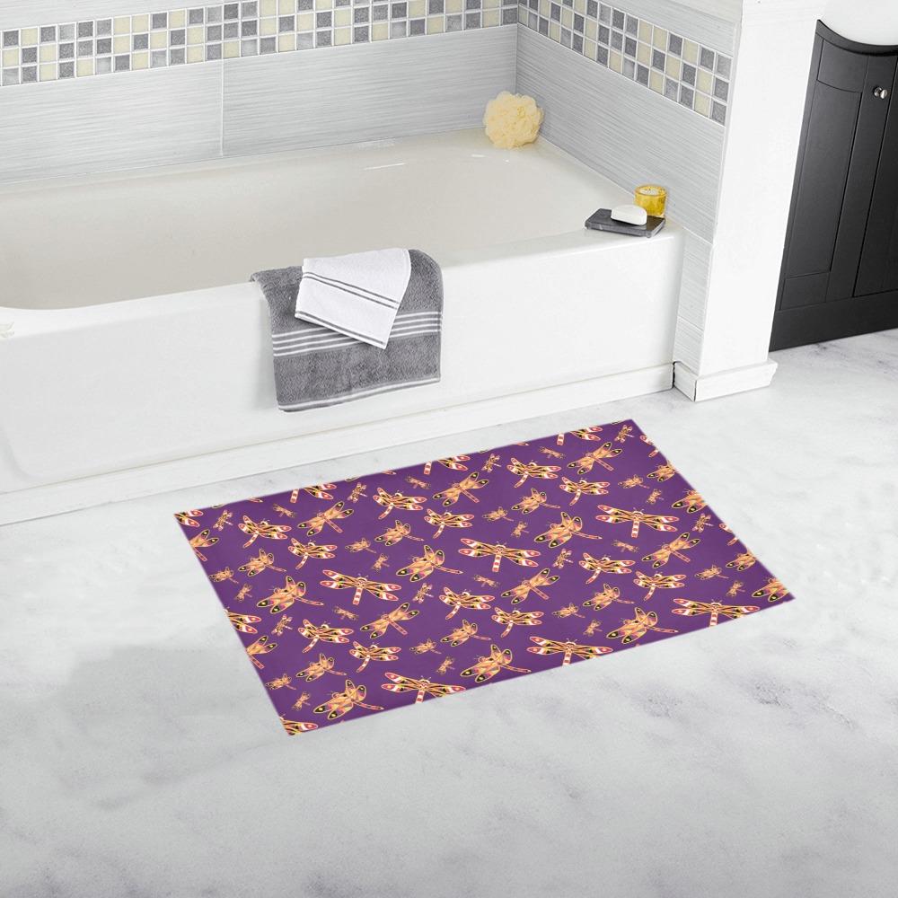 Gathering Yellow Purple Bath Rug 16''x 28'' Bath Rug 16''x 28'' e-joyer 