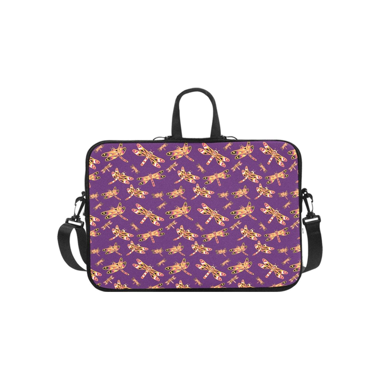 Gathering Yellow Purple Laptop Handbags 17" bag e-joyer