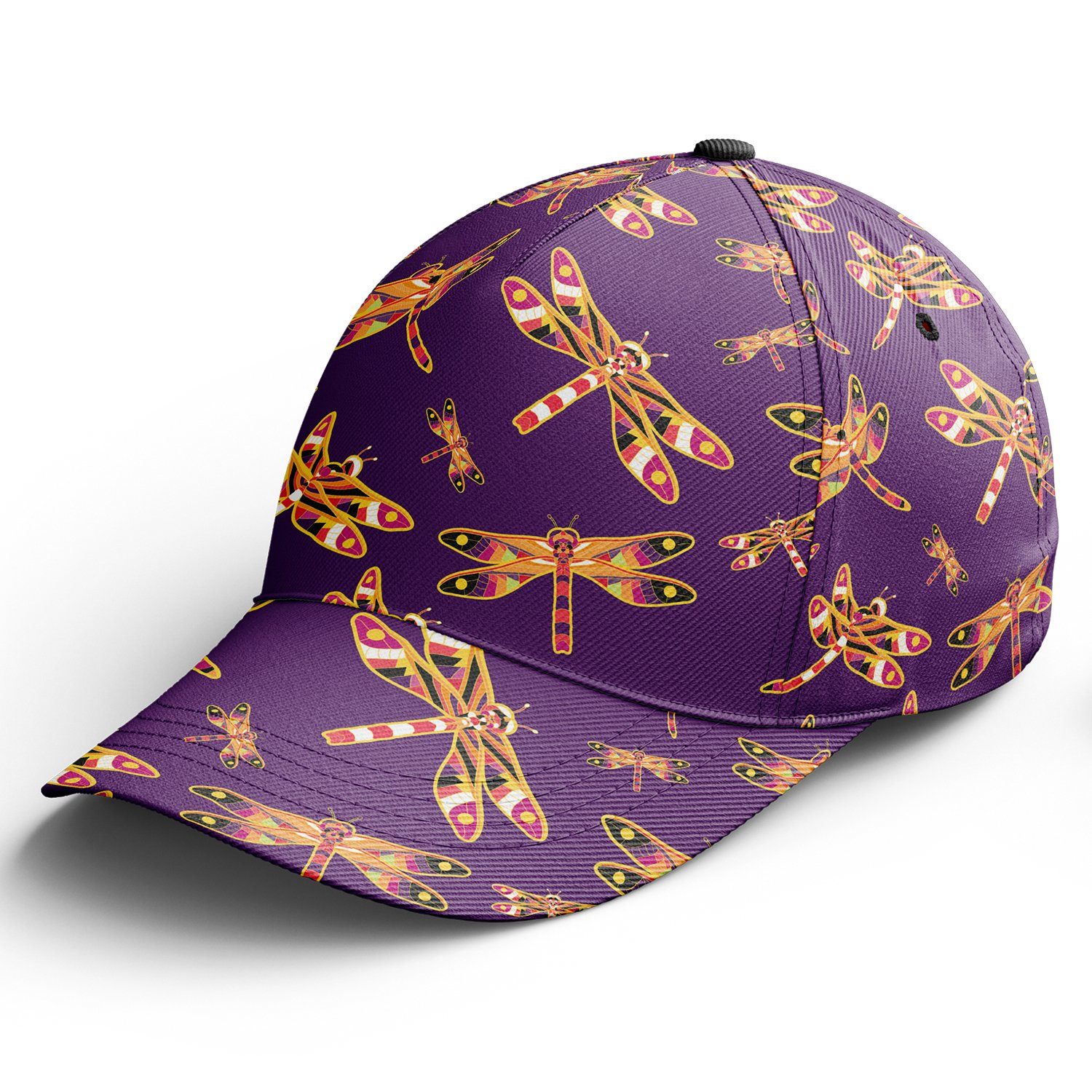 Gathering Yellow Purple Snapback Hat hat Herman