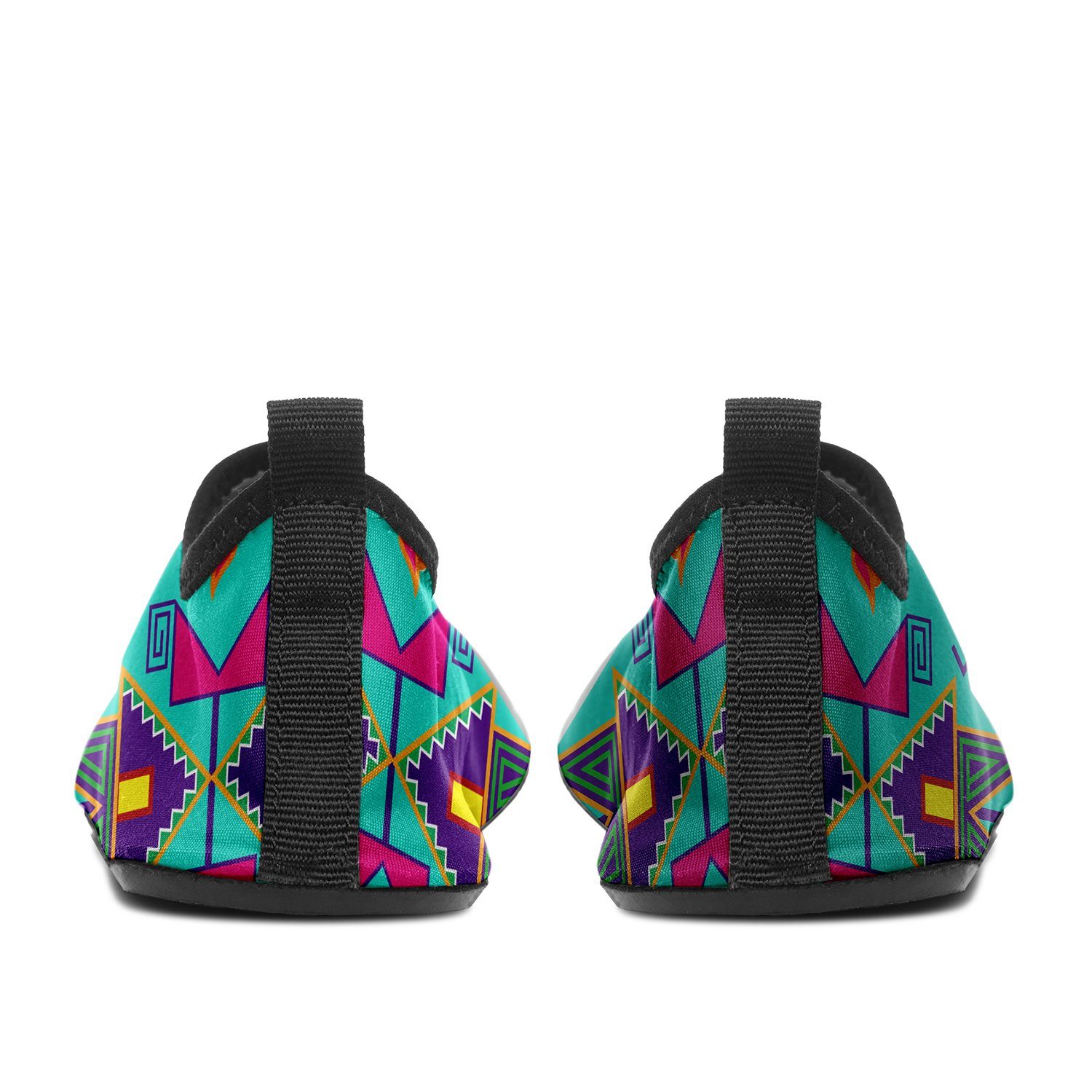 Geometric Floral Fall Sky Sockamoccs Slip On Shoes 49 Dzine