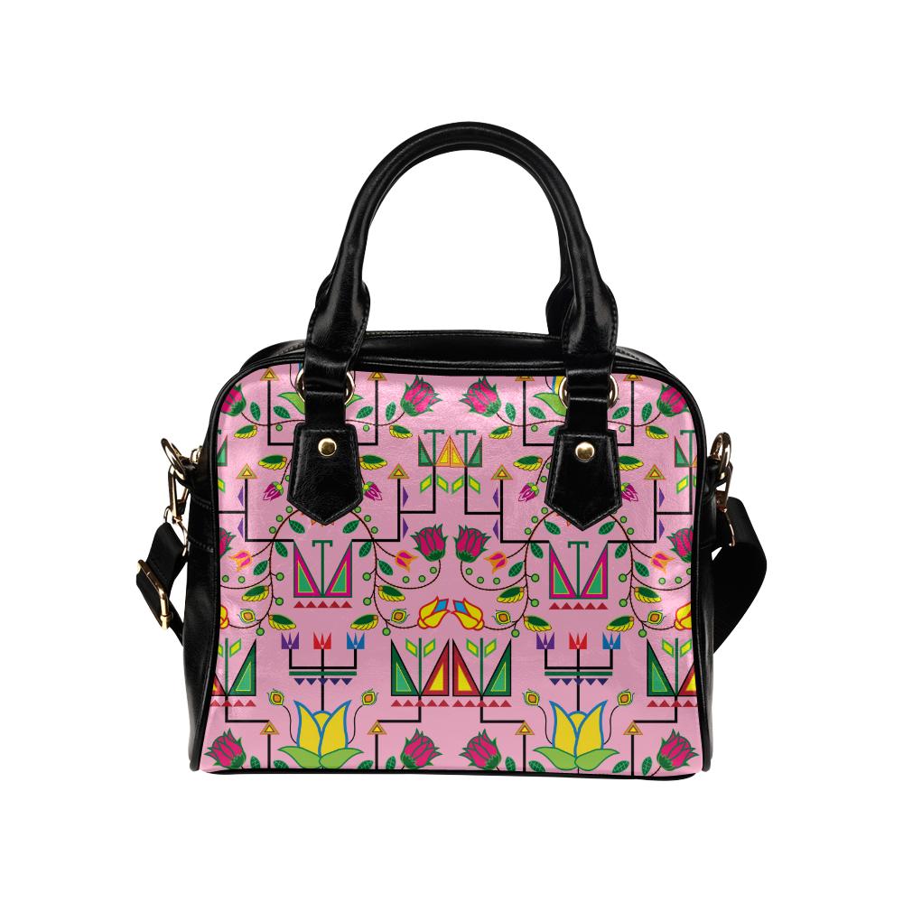 Geometric Floral Summer-Sunset Shoulder Handbag (Model 1634) Shoulder Handbags (1634) e-joyer