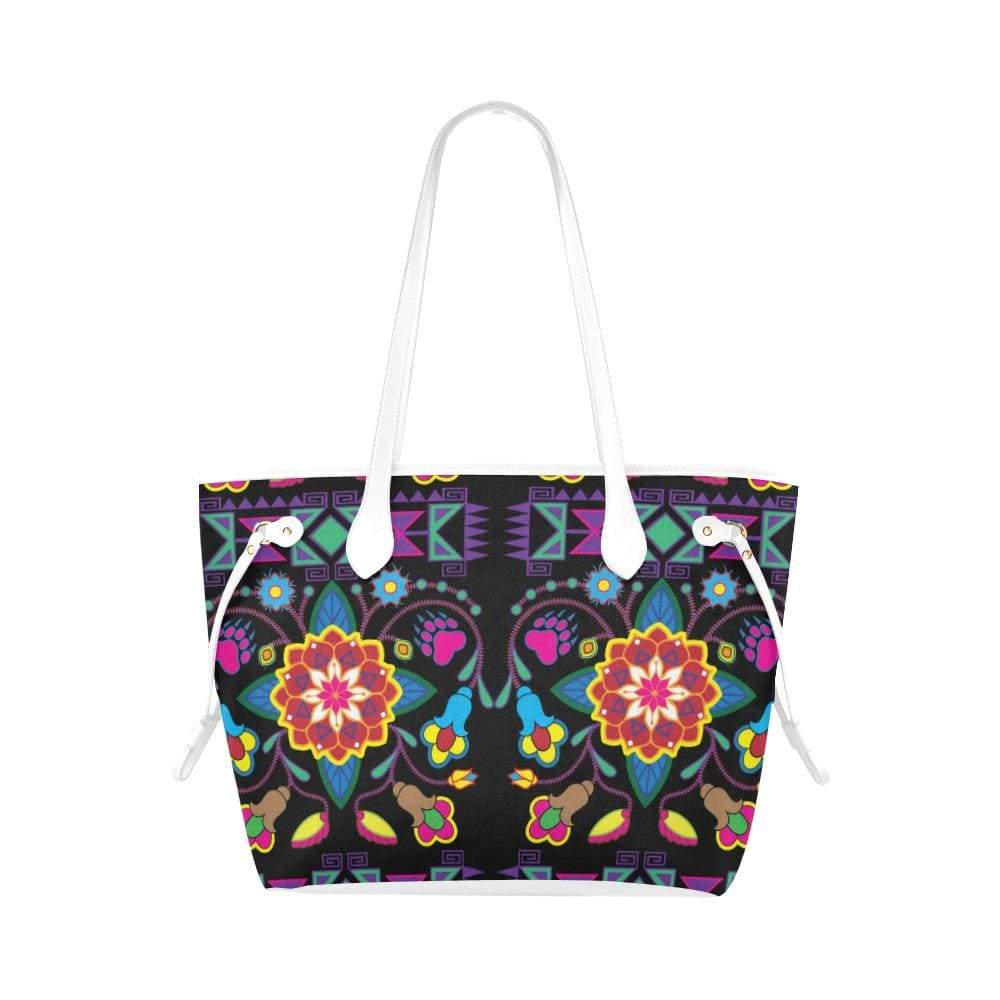 Strawberry Black Clover Canvas Tote Bag