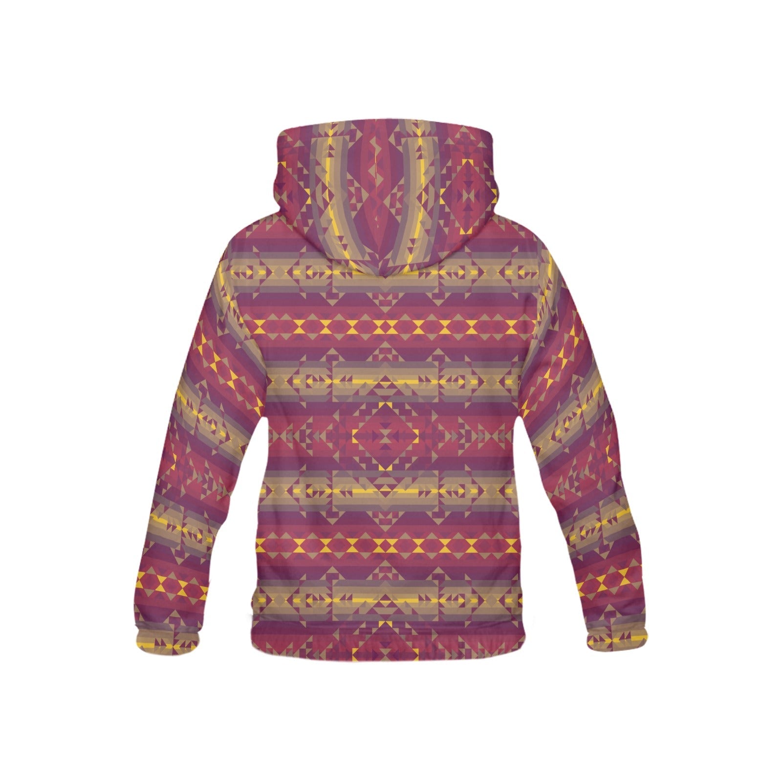 Gold Wool All Over Print Hoodie for Kid (USA Size) (Model H13) All Over Print Hoodie for Kid (H13) e-joyer
