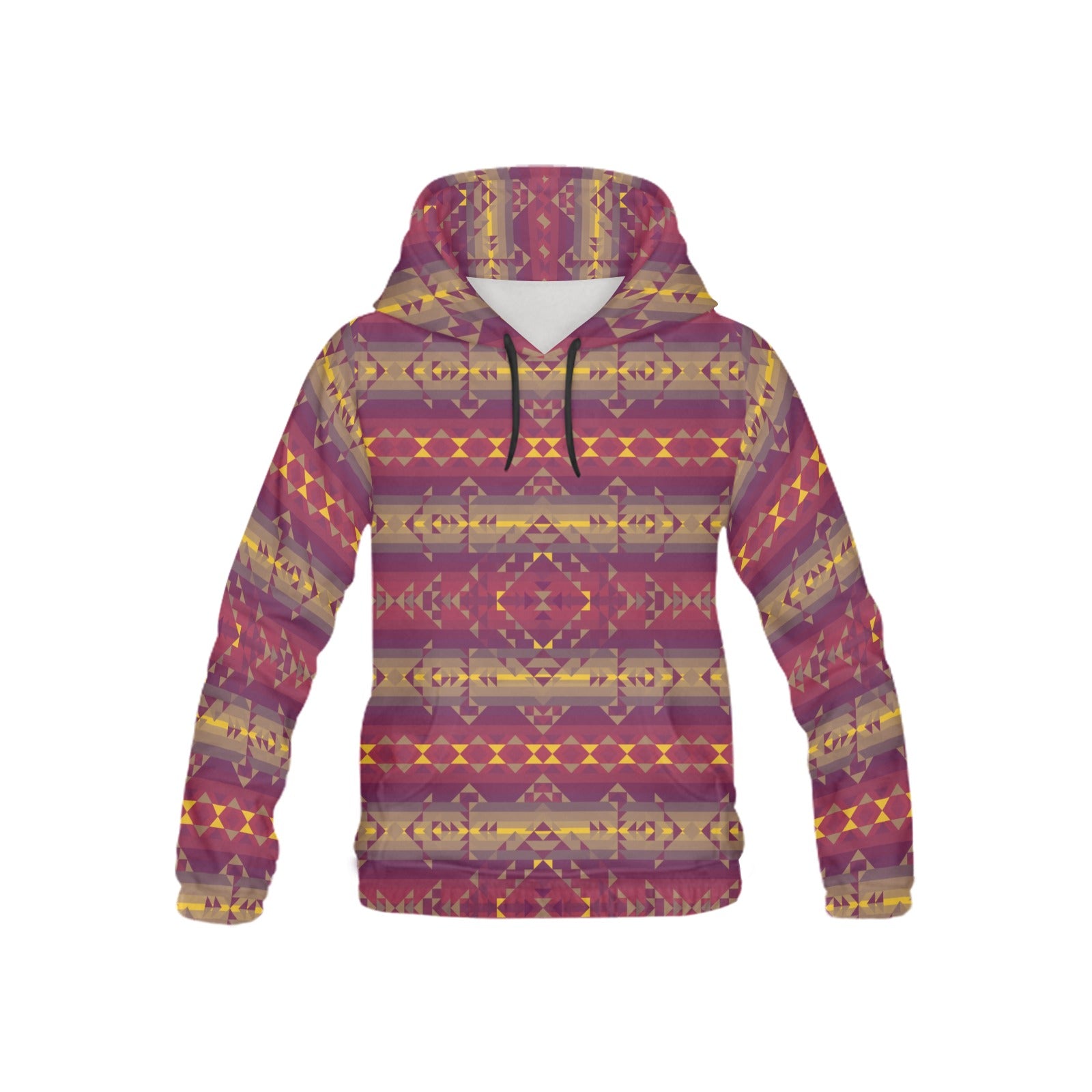 Gold Wool All Over Print Hoodie for Kid (USA Size) (Model H13) All Over Print Hoodie for Kid (H13) e-joyer