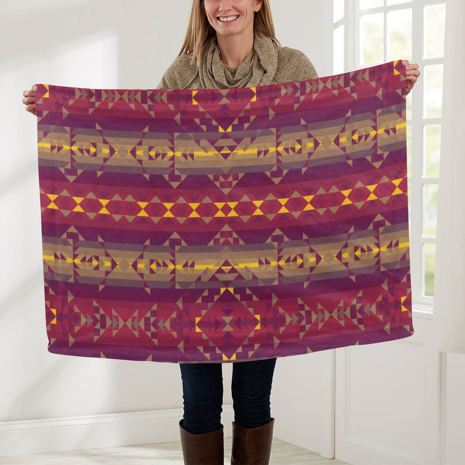 Gold Wool Baby Blanket 30"x40" Baby Blanket 30"x40" e-joyer
