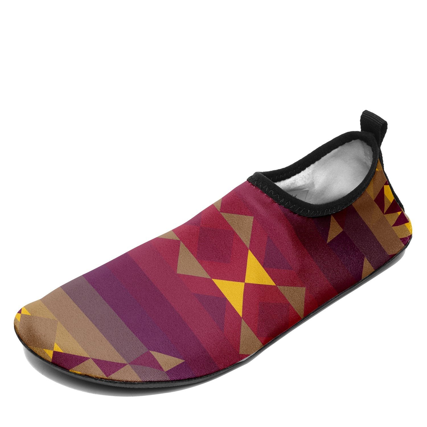 Gold Wool Kid's Sockamoccs Slip On Shoes Herman