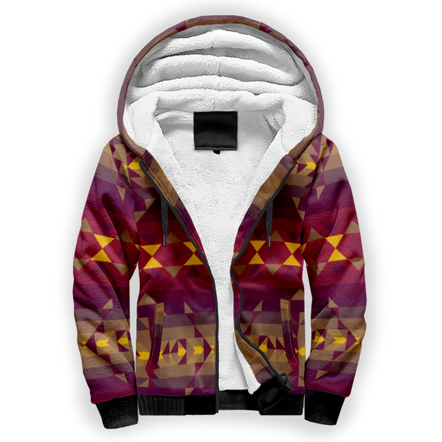 Gold Wool Sherpa Hoodie hoodie Herman