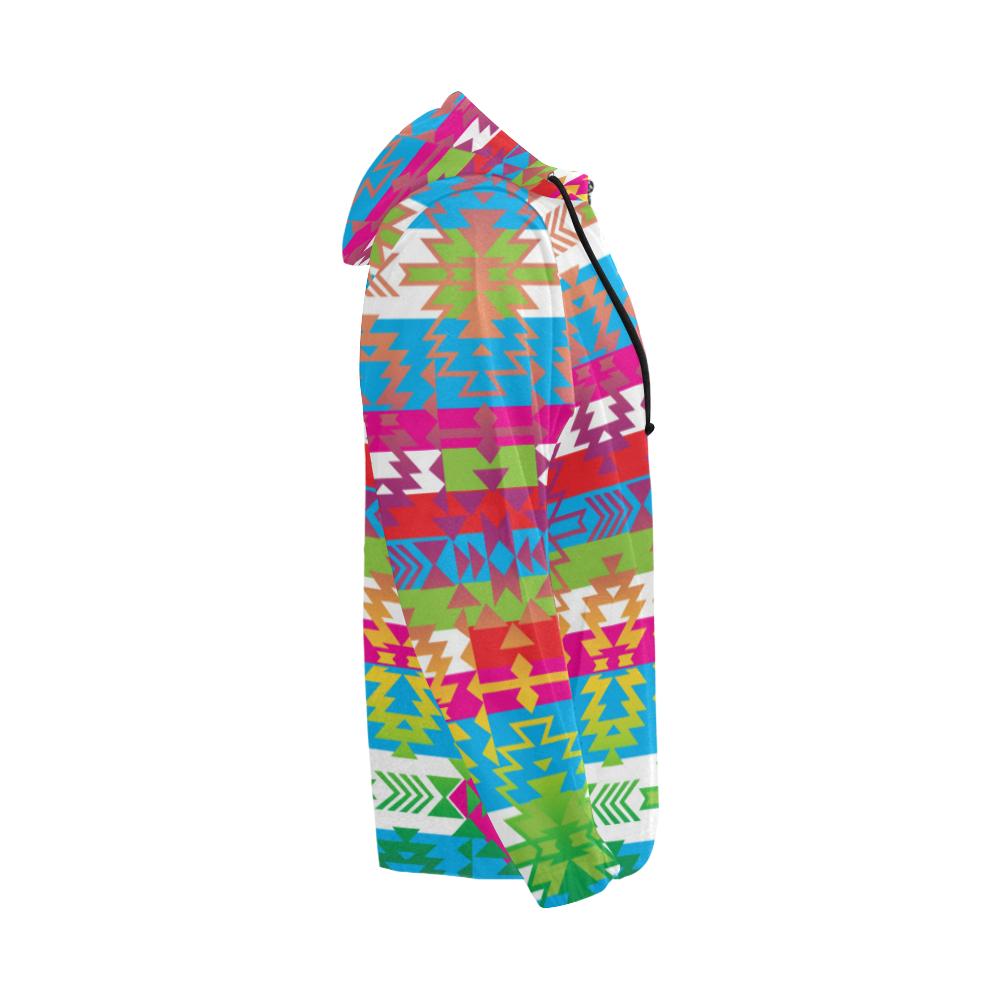 Grand Entry All Over Print Full Zip Hoodie for Men (Model H14) All Over Print Full Zip Hoodie for Men (H14) e-joyer