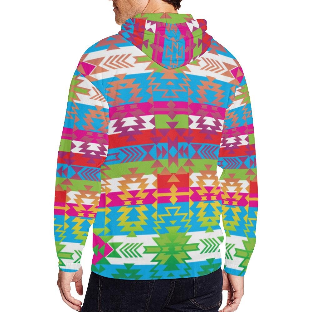 Grand Entry All Over Print Full Zip Hoodie for Men (Model H14) All Over Print Full Zip Hoodie for Men (H14) e-joyer