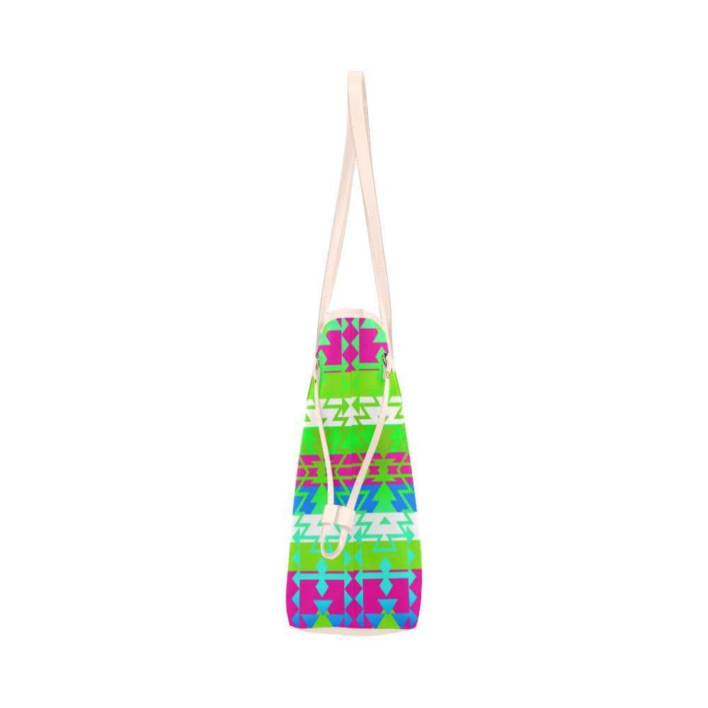 Grand Entry Jingle Clover Canvas Tote Bag (Model 1661) Clover Canvas Tote Bag (1661) e-joyer