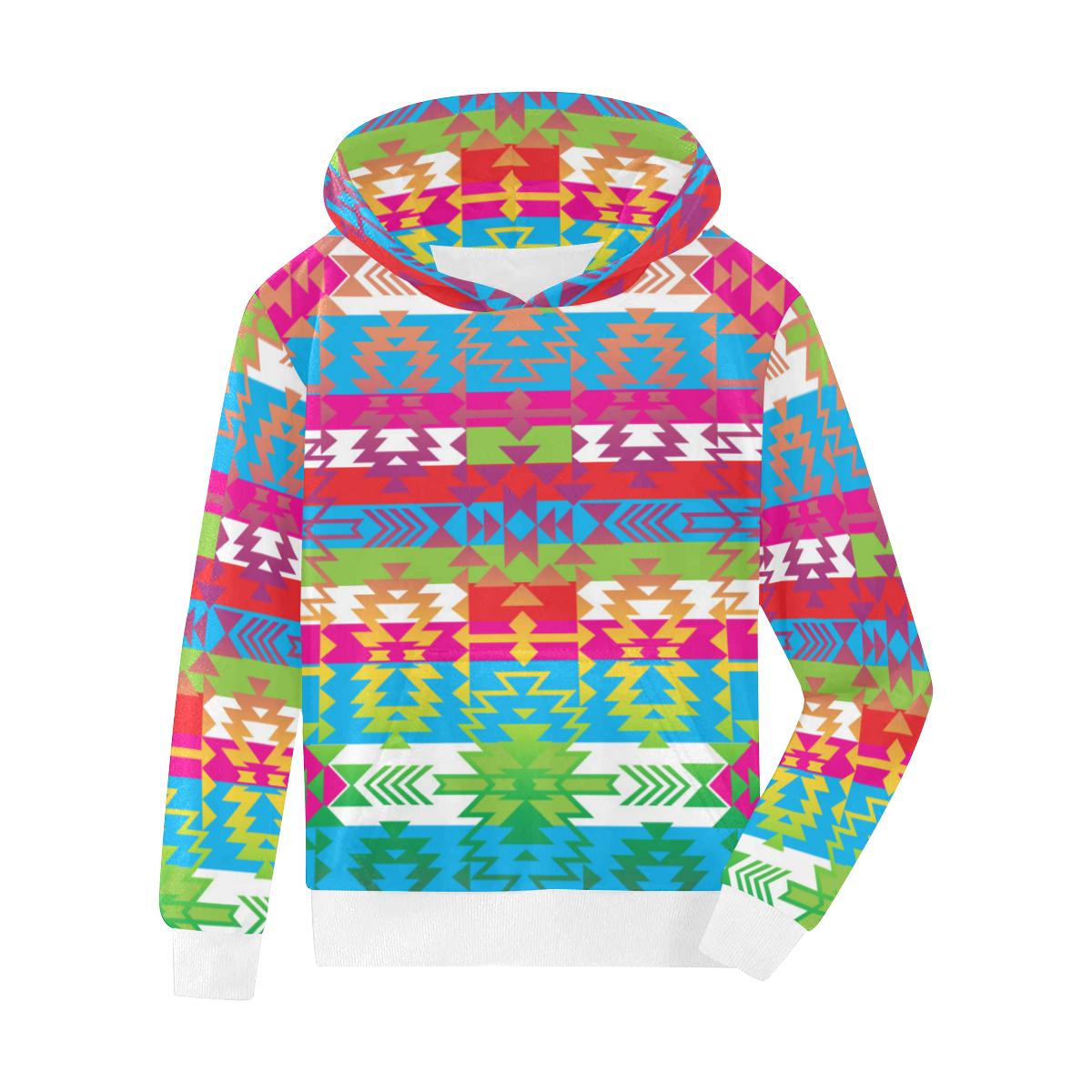 Grand Entry Kids' All Over Print Hoodie (Model H38) Kids' AOP Hoodie (H38) e-joyer