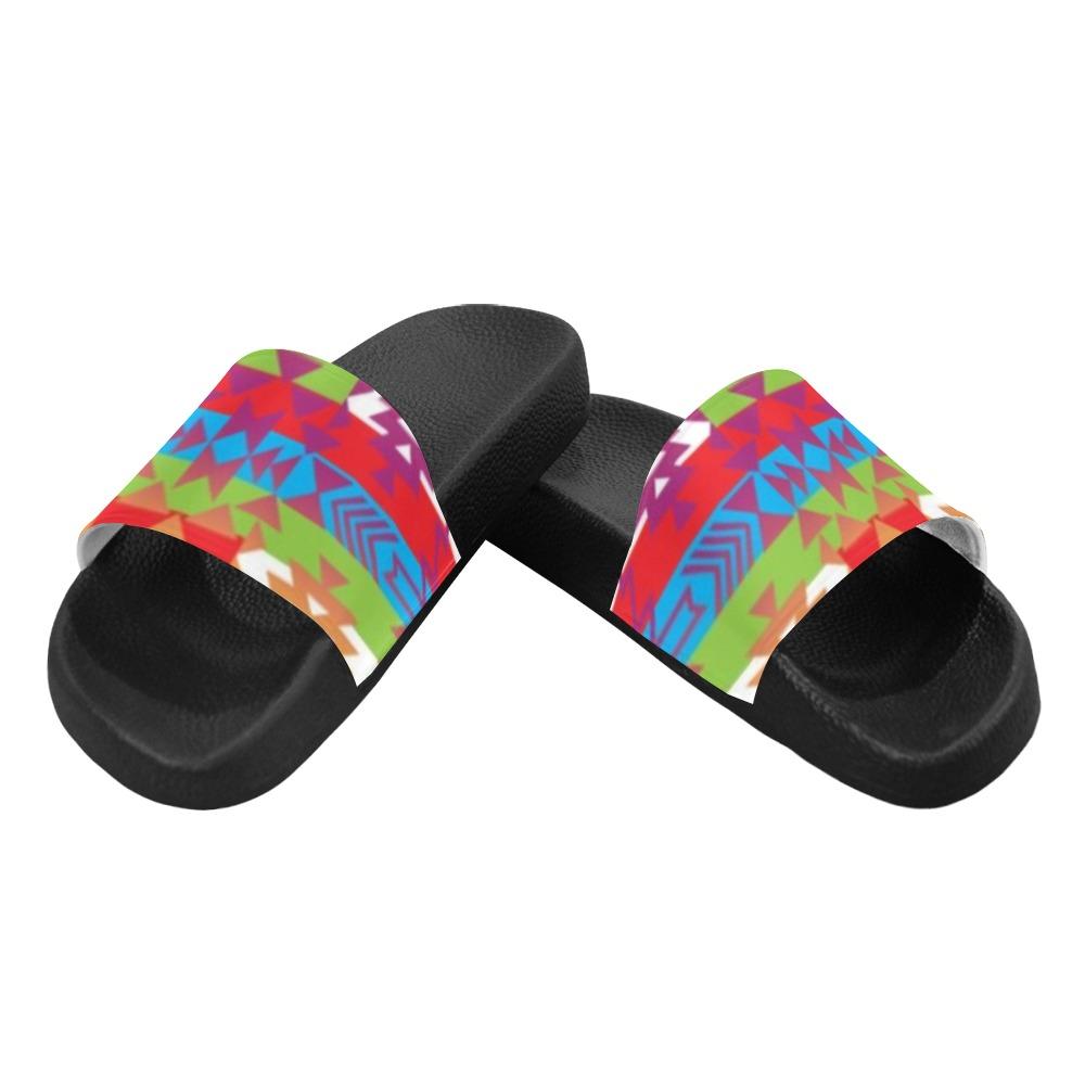 Grand Entry Men's Slide Sandals (Model 057) Men's Slide Sandals (057) e-joyer