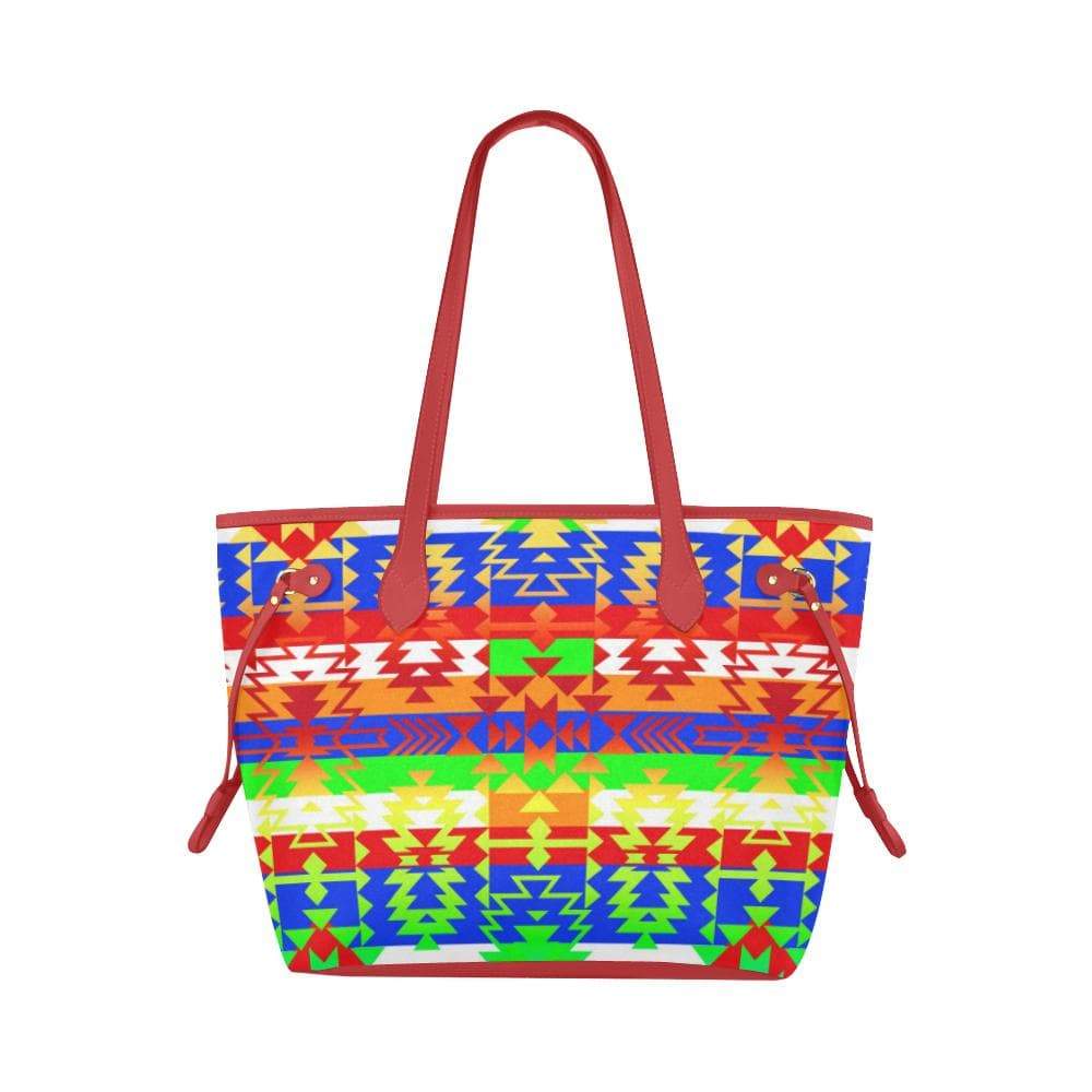 Grand Entry Traditional Clover Canvas Tote Bag (Model 1661) Clover Canvas Tote Bag (1661) e-joyer