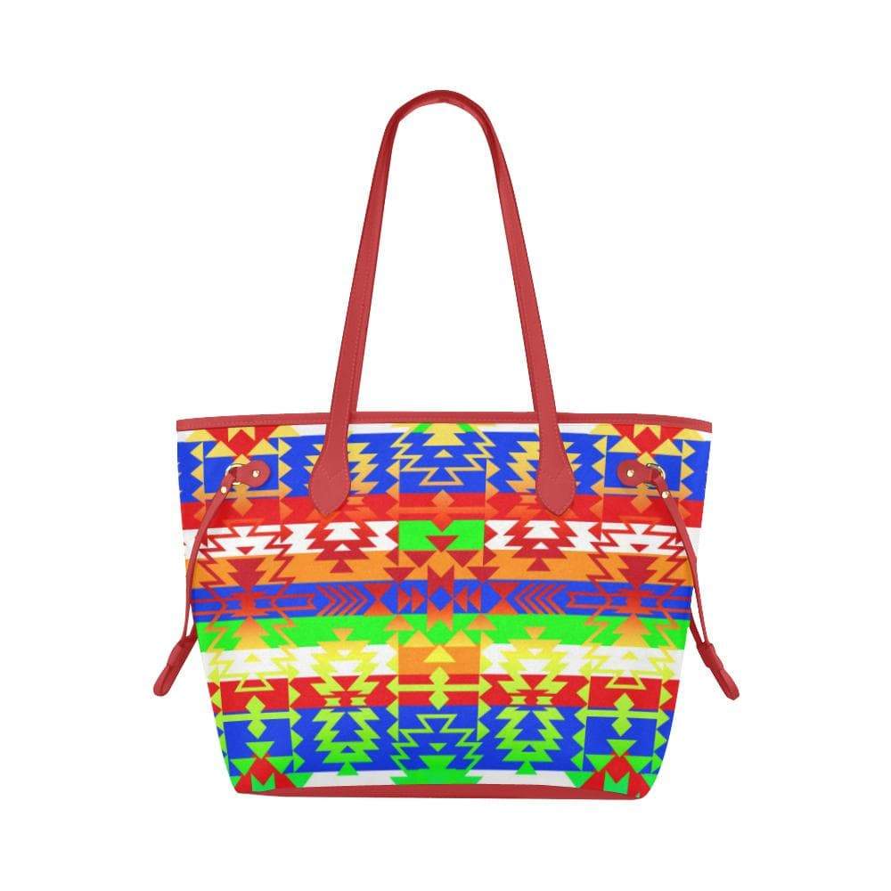 Grand Entry Traditional Clover Canvas Tote Bag (Model 1661) Clover Canvas Tote Bag (1661) e-joyer