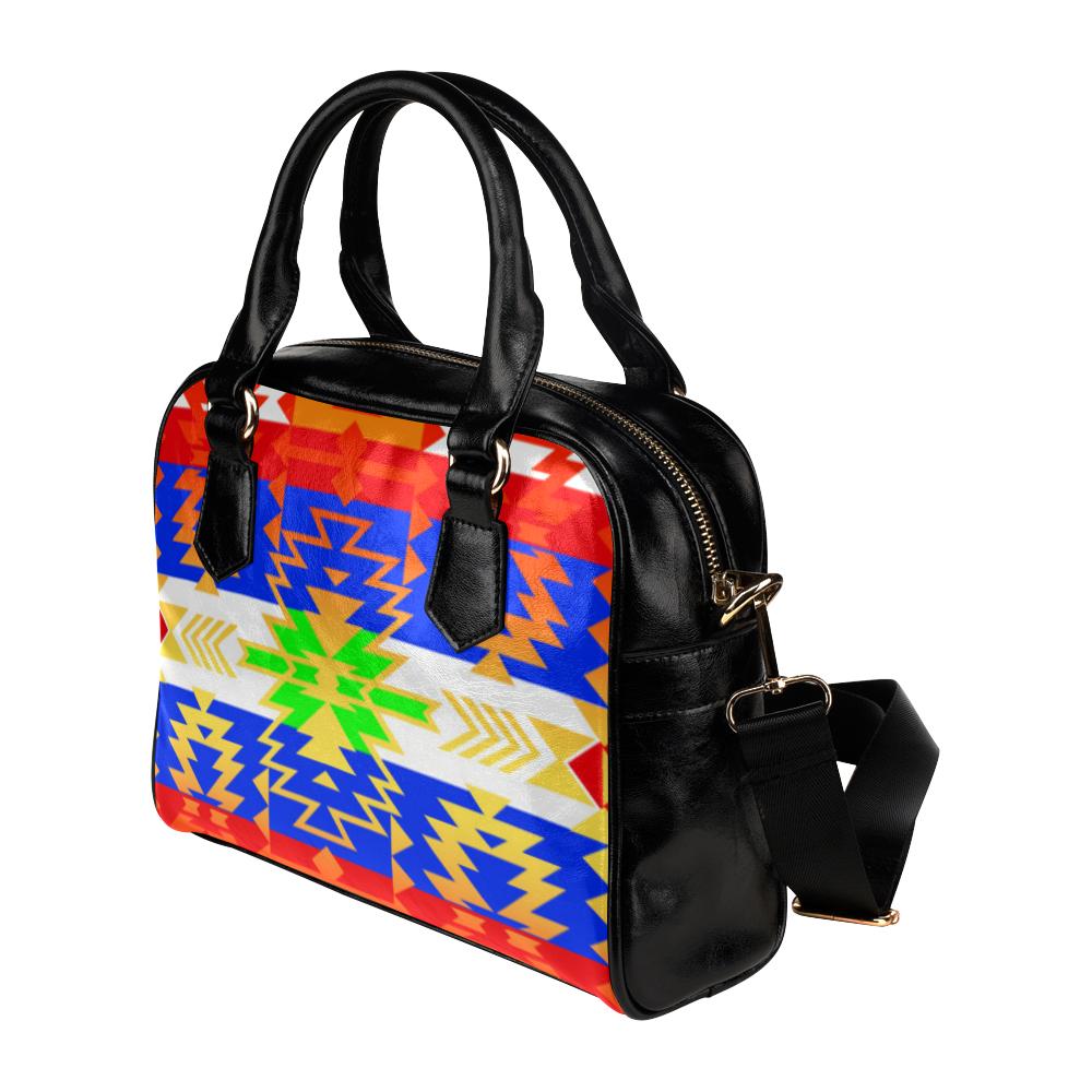 Grand Entry Traditional Shoulder Handbag (Model 1634) Shoulder Handbags (1634) e-joyer