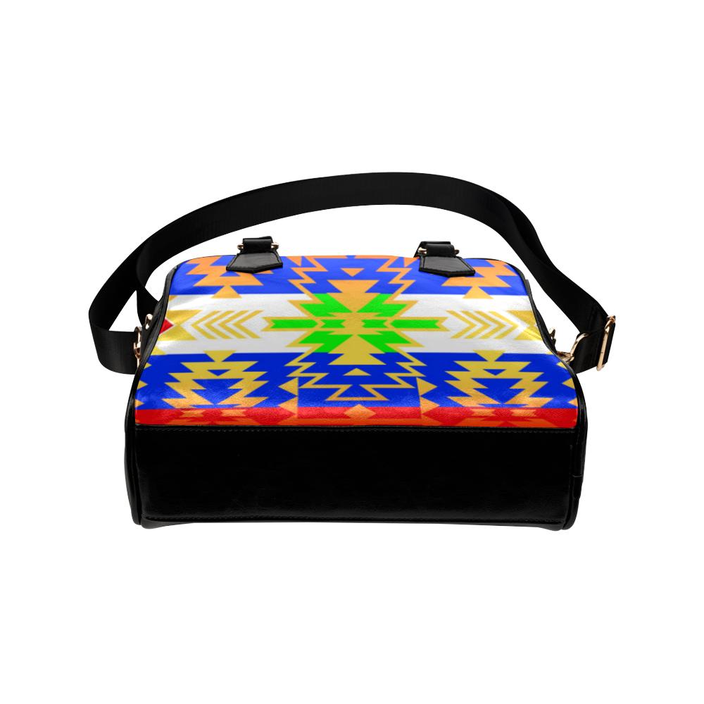 Grand Entry Traditional Shoulder Handbag (Model 1634) Shoulder Handbags (1634) e-joyer