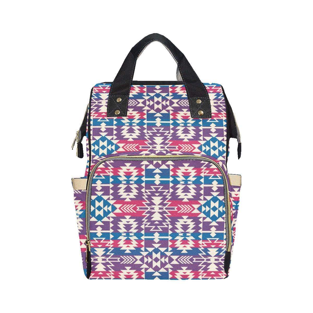 Grand Entry Women's Fancy Multi-Function Diaper Backpack (Model 1688) Diaper Backpack (1688) e-joyer