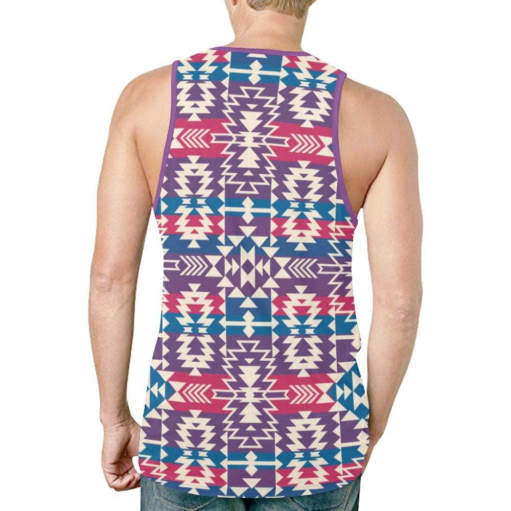 Grand Entry Women's Fancy New All Over Print Tank Top for Men (Model T46) New All Over Print Tank Top for Men (T46) e-joyer