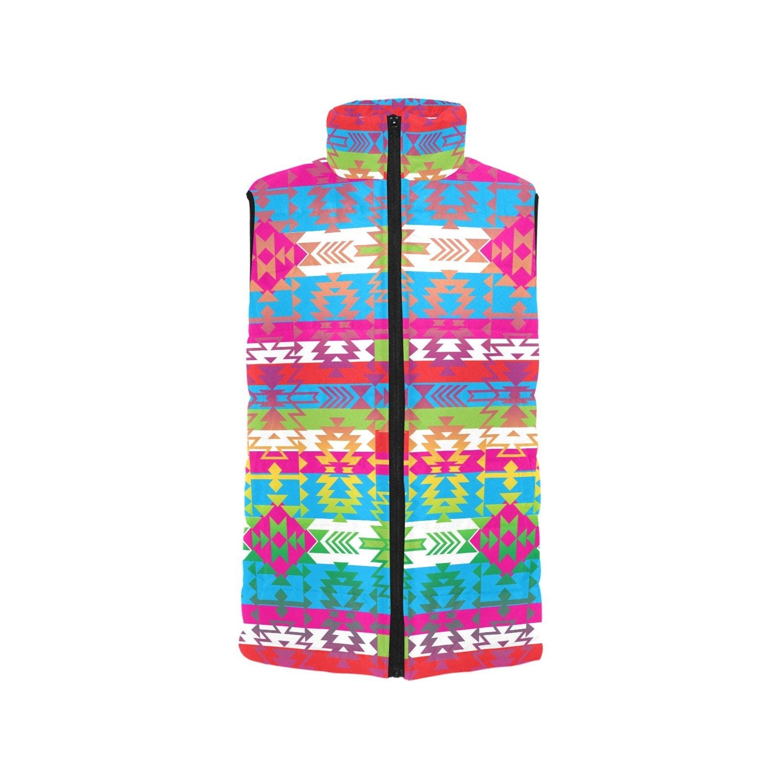 Grand Entry Women's Padded Vest Jacket (Model H44) Women's Padded Vest Jacket (H44) e-joyer