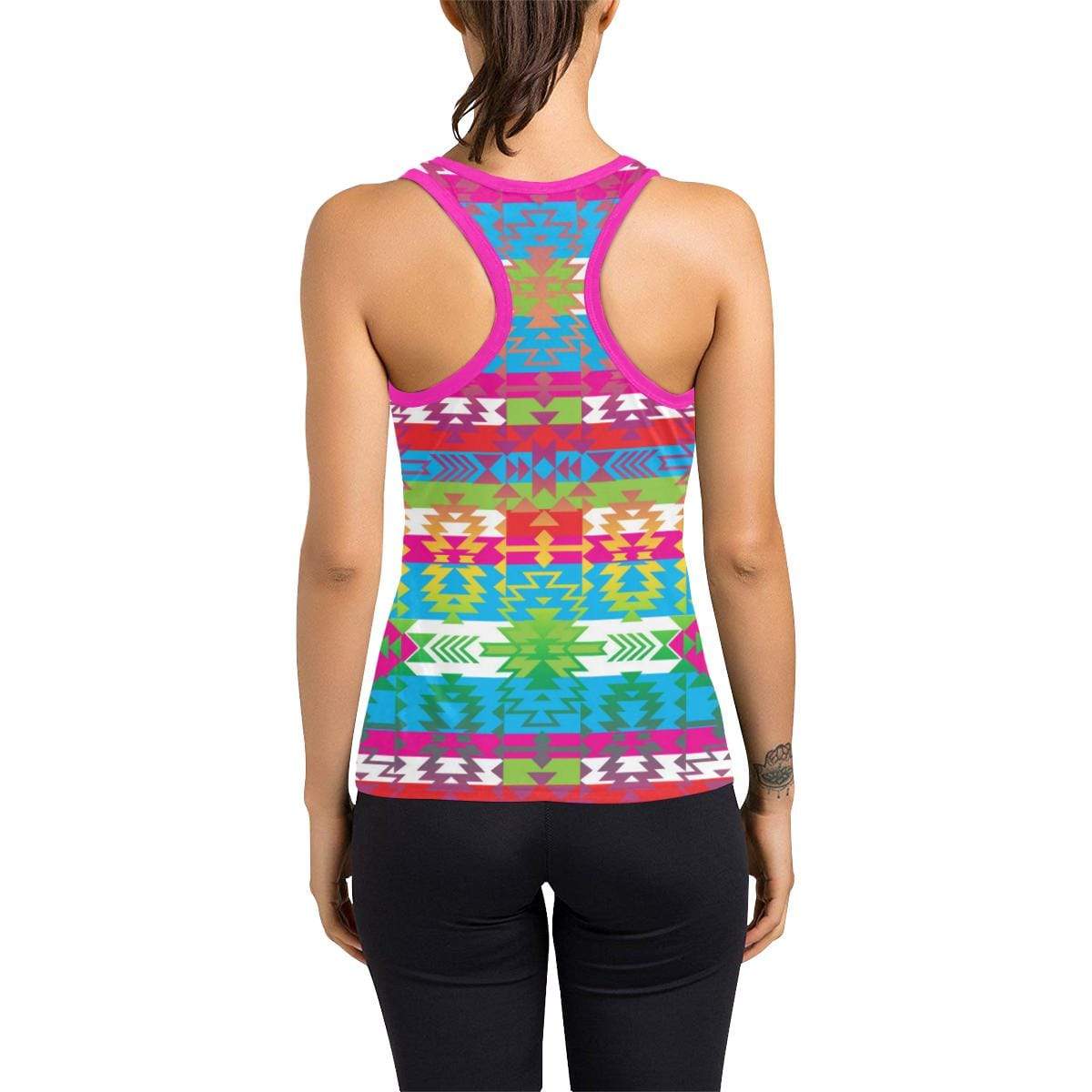 Grand Entry Women's Racerback Tank Top (Model T60) Racerback Tank Top (T60) e-joyer