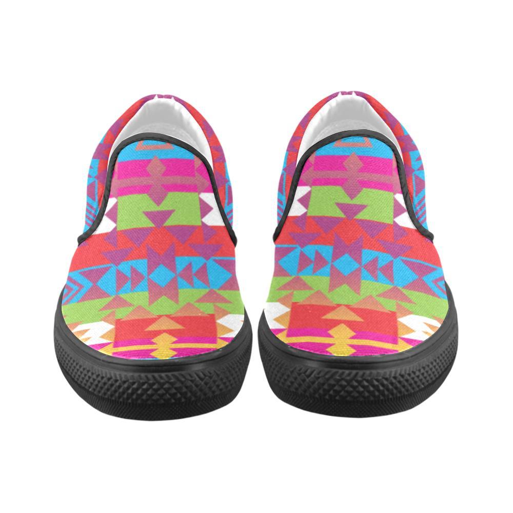 Grand Entry Women's Unusual Slip-on Canvas Shoes (Model 019) Women's Unusual Slip-on Canvas Shoes (019) e-joyer