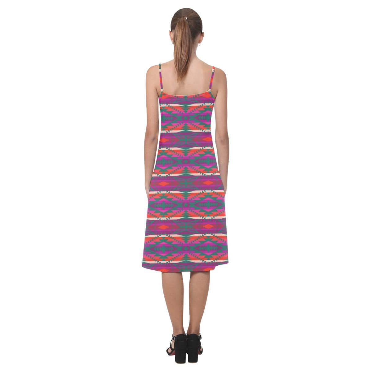 Great Lakes War Party Alcestis Slip Dress (Model D05) Alcestis Slip Dress (D05) e-joyer