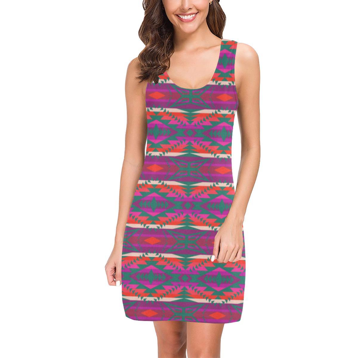 Great Lakes War Party IkstsÃmiwa Vest Dress (Model D06) Medea Vest Dress (D06) e-joyer