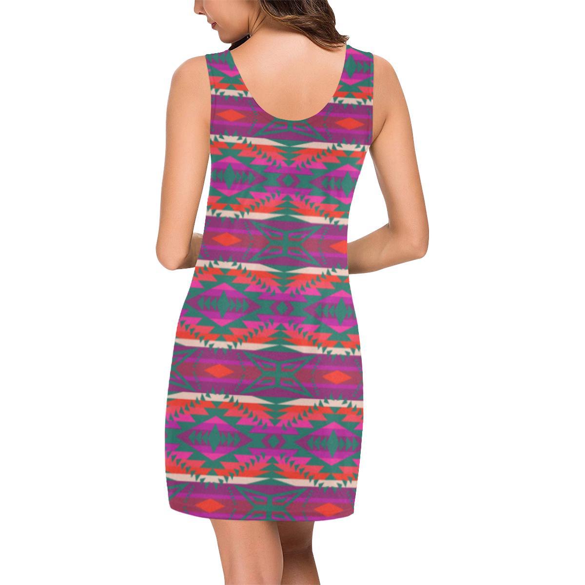 Great Lakes War Party IkstsÃmiwa Vest Dress (Model D06) Medea Vest Dress (D06) e-joyer