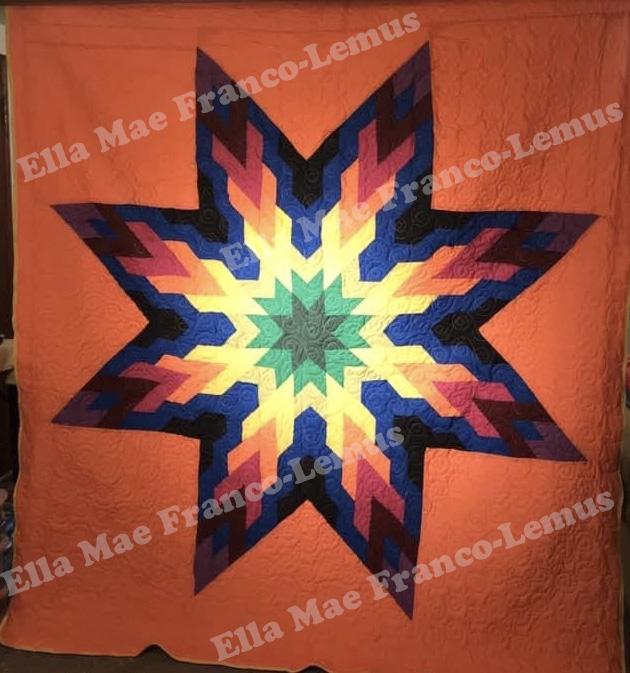 Handmade Star Quilt- Design 29 49 Dzine