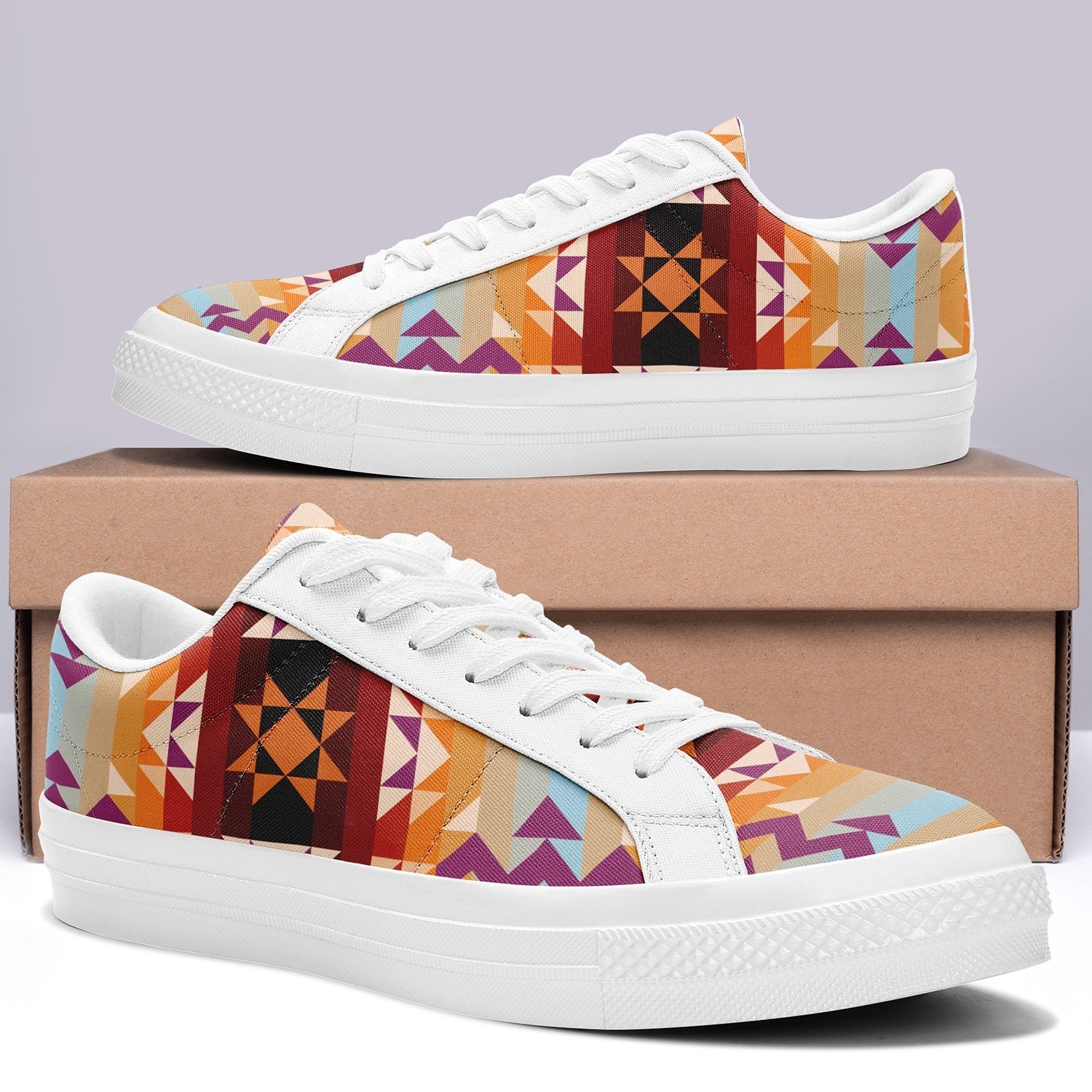 Heatwave Aapisi Low Top Canvas Shoes White Sole aapisi Herman 
