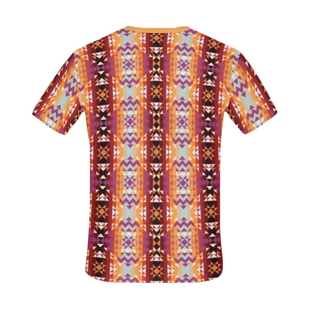 Heatwave All Over Print T-Shirt for Men (USA Size) (Model T40) All Over Print T-Shirt for Men (T40) e-joyer