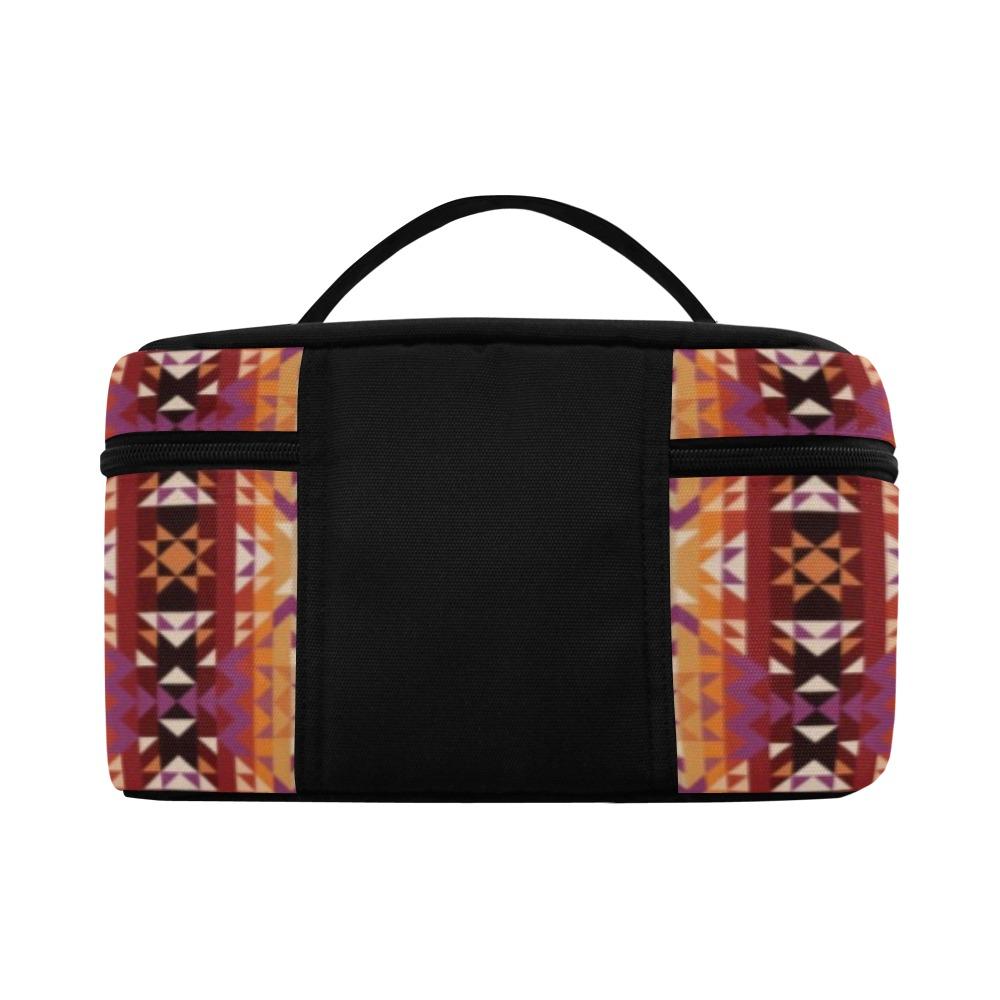 Heatwave Cosmetic Bag/Large (Model 1658) Cosmetic Bag e-joyer