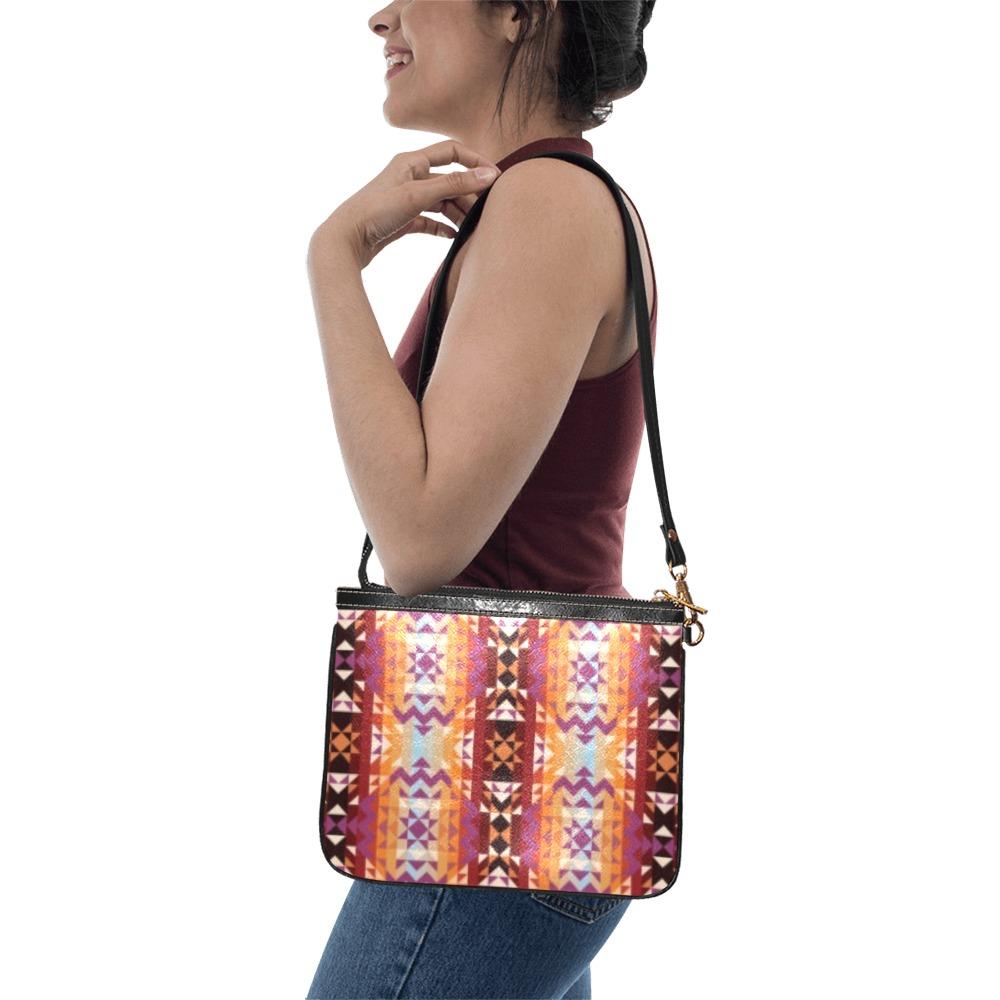 Heatwave Small Shoulder Bag (Model 1710) Small Shoulder Bag (1710) e-joyer