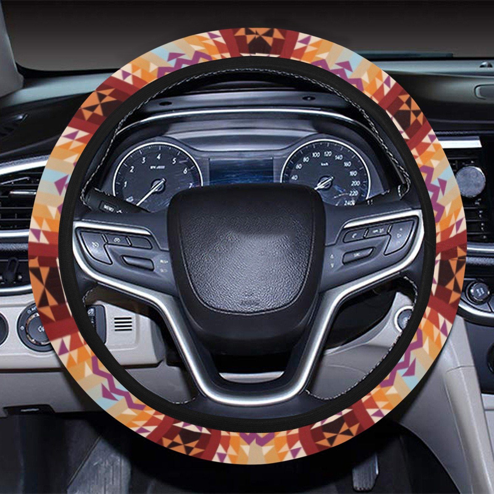 Heatwave Steering Wheel Cover with Elastic Edge Steering Wheel Cover with Elastic Edge e-joyer