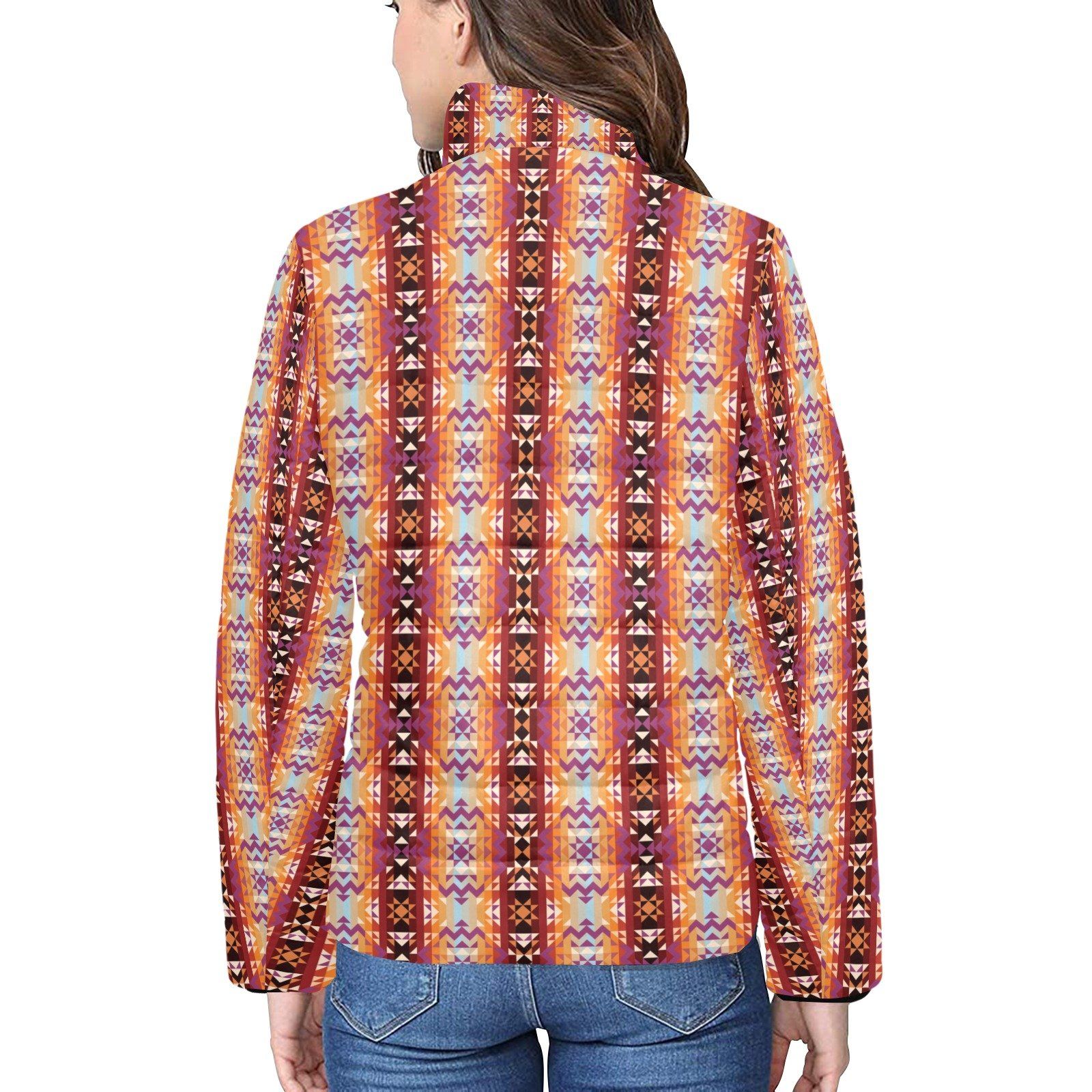 Heatwave Women's Stand Collar Padded Jacket (Model H41) jacket e-joyer