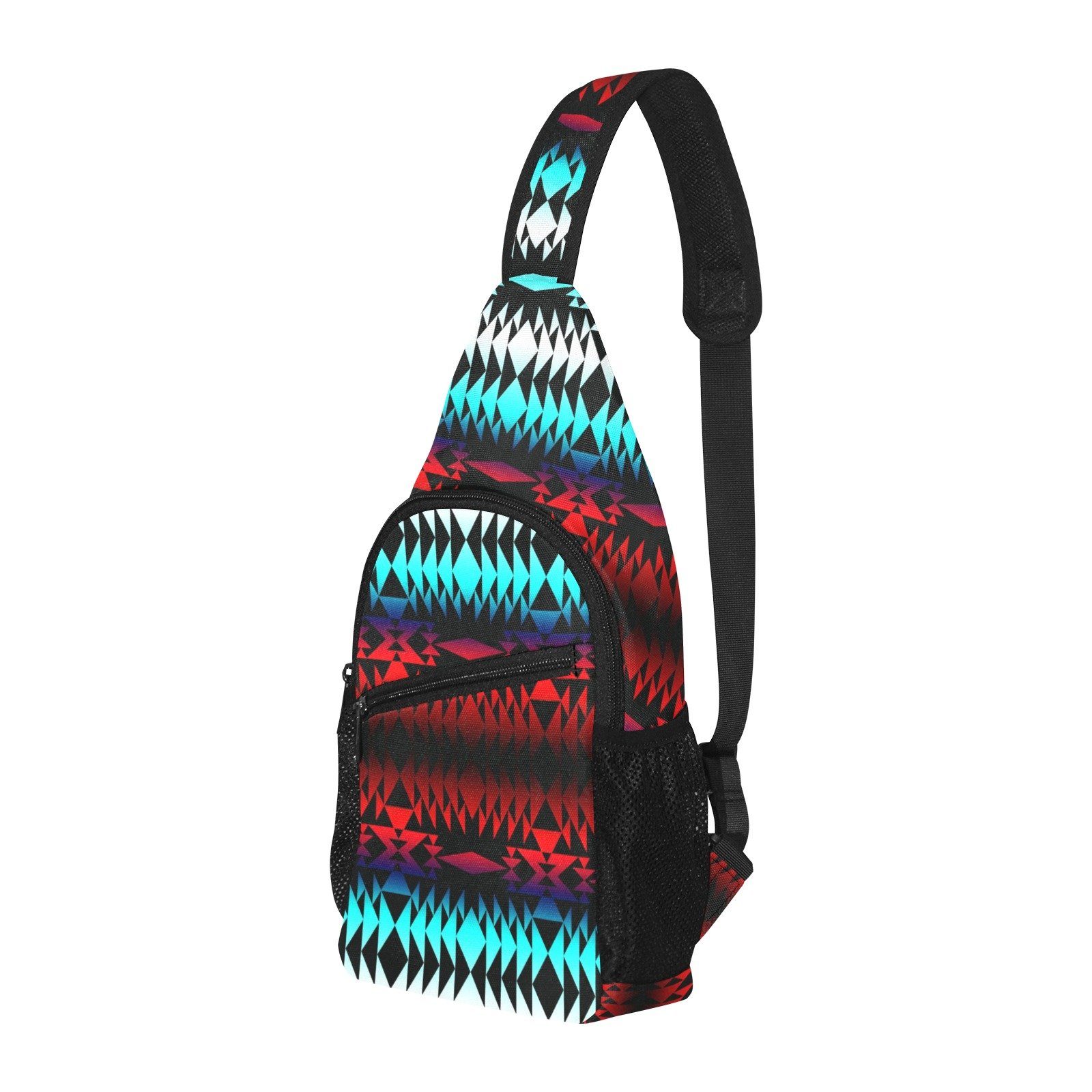In Between Two Worlds All Over Print Chest Bag (Model 1719) All Over Print Chest Bag (1719) e-joyer