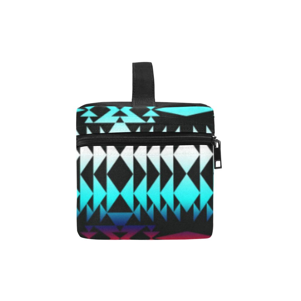 In Between Two Worlds Cosmetic Bag/Large (Model 1658) Cosmetic Bag e-joyer
