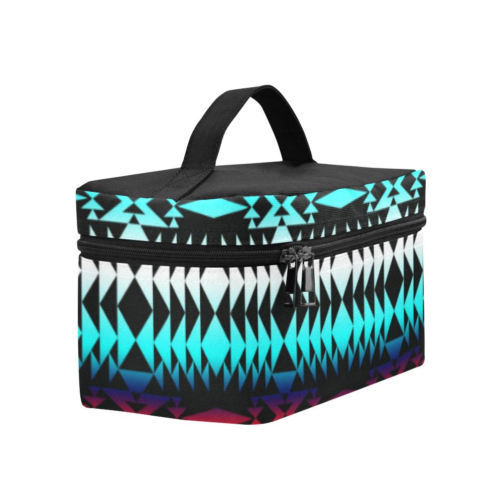 In Between Two Worlds Cosmetic Bag/Large (Model 1658) Cosmetic Bag e-joyer