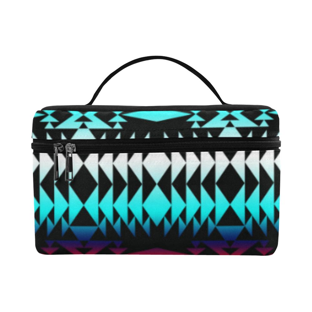 In Between Two Worlds Cosmetic Bag/Large (Model 1658) Cosmetic Bag e-joyer