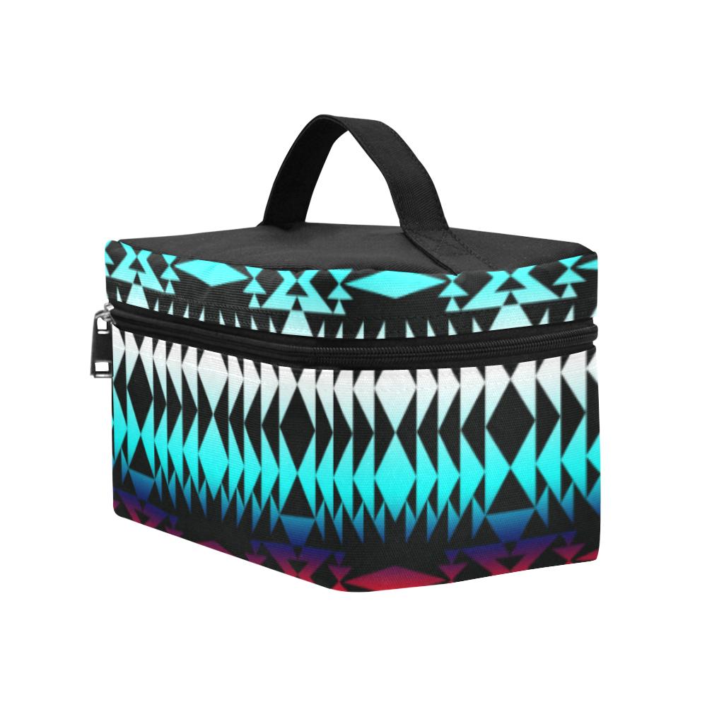 In Between Two Worlds Cosmetic Bag/Large (Model 1658) Cosmetic Bag e-joyer