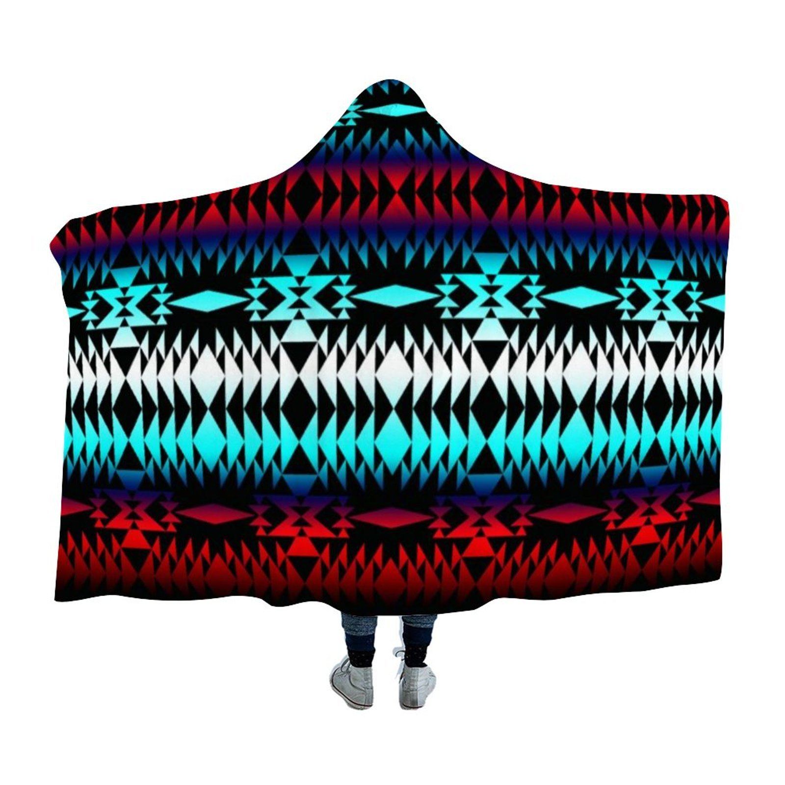 In Between Two Worlds Hooded Blanket 49 Dzine